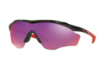 Image of Oakley M2 FRAME XL OO9343 Single Vision Prescription Sunglasses OO9343-934308-45 - Lens Diameter 45 mm, Frame Color Polished Black