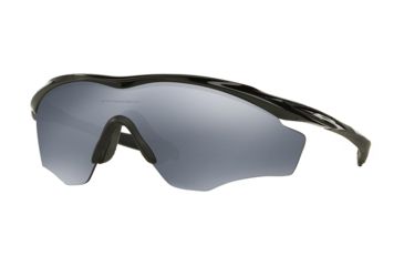 Image of Oakley M2 FRAME XL OO9343 Single Vision Prescription Sunglasses OO9343-934309-45 - Lens Diameter 45 mm, Frame Color Polished Black