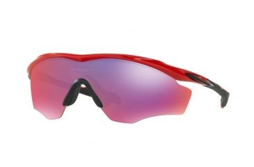 Image of Oakley M2 FRAME XL OO9343 Single Vision Prescription Sunglasses OO9343-934311-45 - Lens Diameter 45 mm, Frame Color Redline