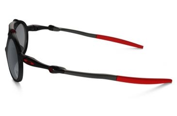 Image of Oakley Madman Sunglasses Dark Carbon Frame, Black Iridium Polarized Lens-OO6019-06