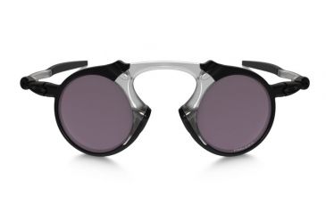 Image of Oakley Madman Sunglasses Dark Carbon Frame, Prizm Daily Polarized Lens-OO6019-05