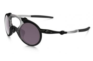 Image of Oakley Madman Sunglasses Dark Carbon Frame, Prizm Daily Polarized Lens-OO6019-05