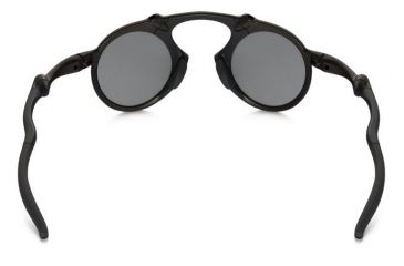 Image of Oakley Madman Sunglasses Pewter Frame, Black Iridium Polarized Lens-OO6019-02