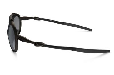 Image of Oakley Madman Sunglasses Pewter Frame, Black Iridium Polarized Lens-OO6019-02