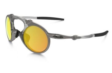Image of Oakley Madman Sunglasses Plasma Frame, Fire Iridium Polarized Lens-OO6019-07
