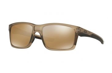 Image of Oakley MAINLINK OO9264 Progressive Prescription Sunglasses OO9264-926406-57 - Lens Diameter 57 mm, Frame Color Matte Sepia