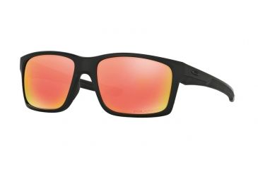 Image of Oakley MAINLINK OO9264 Progressive Prescription Sunglasses OO9264-926407-57 - Lens Diameter 57 mm, Frame Color Matte Black