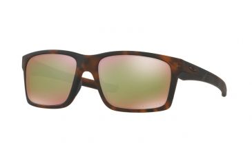 Image of Oakley MAINLINK OO9264 Progressive Prescription Sunglasses OO9264-926422-57 - Lens Diameter 57 mm, Frame Color Matte Tortoise