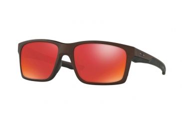 Image of Oakley MAINLINK OO9264 Progressive Prescription Sunglasses OO9264-926424-57 - Lens Diameter 57 mm, Frame Color Corten