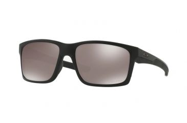 Image of Oakley Mainlink OO9264 Progressive Prescription Sunglasses, 57mm, Matte Black, OO9264-926427-57-PRO