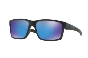 Image of Oakley Mainlink OO9264 Progressive Prescription Sunglasses OO9264-926430-57 - Lens Diameter 57 mm, Frame Color Polished Black