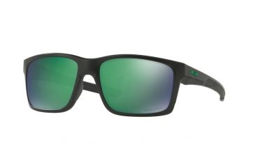Image of Oakley Mainlink OO9264 Progressive Prescription Sunglasses OO9264-926434-57 - Lens Diameter 57 mm, Frame Color Matte Black