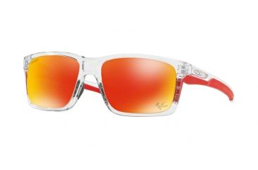 Image of Oakley Mainlink OO9264 Progressive Prescription Sunglasses OO9264-926439-57 - Lens Diameter 57 mm, Frame Color Polished Clear
