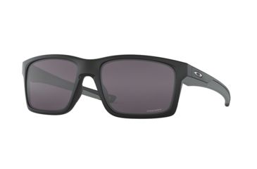 Image of Oakley Mainlink OO9264 Progressive Prescription Sunglasses, 61mm, Matte Black, OO9264-926441-61-PRO