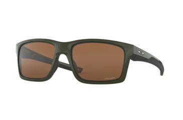 Image of Oakley Mainlink OO9264 Progressive Prescription Sunglasses, 61mm, Military Green, OO9264-926444-61-PRO
