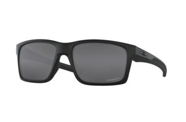 Image of Oakley Mainlink OO9264 Progressive Prescription Sunglasses, 61mm, Matte Black, OO9264-926445-61-PRO