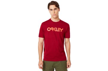 Image of Oakley Mark Ii Tee - Men's, Raspberry, Extra Small, 457133-45A-XS