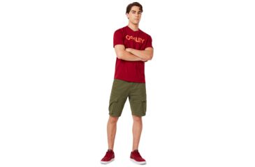 Image of Oakley Mark Ii Tee - Men's, Raspberry, Extra Small, 457133-45A-XS