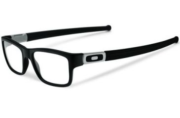 Image of Oakley Marshal Mens Eyeglasses, Satin Black Frame, 53mm OX8034-0153