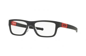 Image of Oakley MARSHAL MNP OX8091 Progressive Prescription Eyeglasses 809103-55 - Polished Black Ink Frame