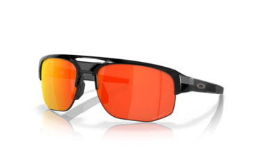 Image of Oakley Mercenary Sunglasses, Black Frame, Prizm Ruby Iridium Polar Lens, Polarized, 70mm, OO9424-942417-70