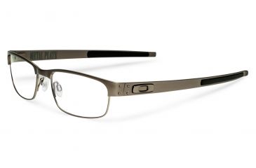 Image of Oakley Metal Plate Eyeglasses Frame, Size 53 - Brushed Chrome 22-199
