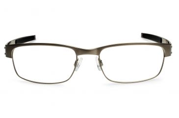 Image of Oakley Metal Plate Eyeglasses Frame, Size 53 - Brushed Chrome 22-199