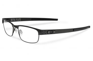 Image of Oakley Metal Plate Eyeglasses, Light OX5038-0355