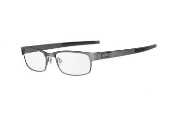 Image of Oakley Metal Plate Eyeglasses Frame, Size 53 - Brushed Chrome 22-199