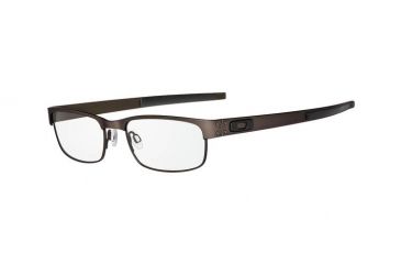 Image of Oakley Metal Plate Eyeglasses Frame, Size 53 - Dark Brown 22-201