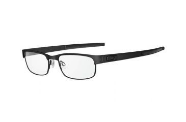 Image of Oakley Metal Plate Eyeglasses Frame, Size 53 - Matte Black 22-198