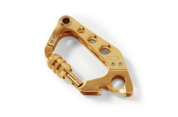 Image of Oakley Metalworks Carabiner - Mens, Gold, 99456ORT-503