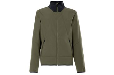 Image of Oakley Midlayer Softshell Jacket - Mens, Dark Brush, Large, 461620-86V-L