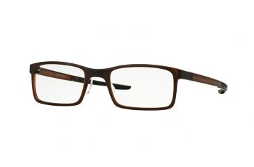 Image of Oakley MILESTONE 2.0 OX8047 Single Vision Prescription Eyeglasses 804704-50 - Matte Dark Amber Frame