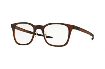Image of Oakley MILESTONE 3.0 OX8093 Eyeglass Frames 809304-49 - Matte Dark Amber Frame