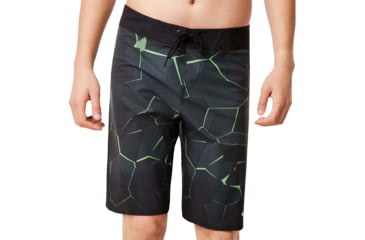 Image of Oakley Mirror Print Boardshort 21in - Mens, Dull Onyx, 32, 482589-27C-32