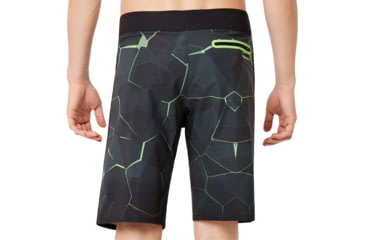 Image of Oakley Mirror Print Boardshort 21in - Mens, Dull Onyx, 32, 482589-27C-32