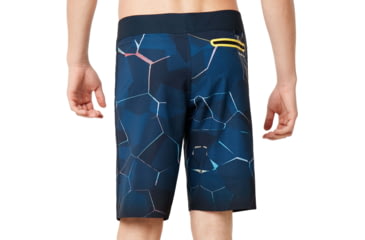 Image of Oakley Mirror Print Boardshort 21in - Mens, Electric Shade, 32, 482589-66X-32