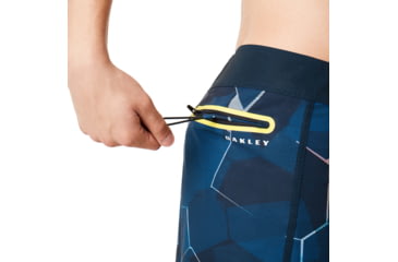 Image of Oakley Mirror Print Boardshort 21in - Mens, Electric Shade, 32, 482589-66X-32