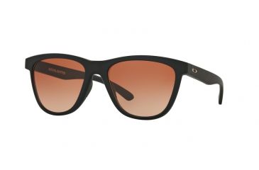 Image of Oakley MOONLIGHTER OO9320 Progressive Prescription Sunglasses OO9320-932002-53 - Lens Diameter 53 mm, Frame Color Matte Black