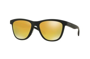 Image of Oakley MOONLIGHTER OO9320 Progressive Prescription Sunglasses OO9320-932010-53 - Lens Diameter 53 mm, Frame Color Matte Black