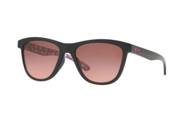 Image of Oakley MOONLIGHTER OO9320 Progressive Prescription Sunglasses OO9320-932015-53 - Lens Diameter 53 mm, Frame Color Polished Black
