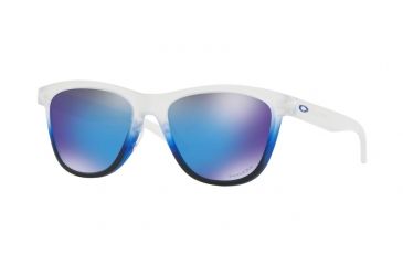 Image of Oakley Moonlighter OO9320 Progressive Prescription Sunglasses OO9320-932018-53 - Lens Diameter 53 mm, Frame Color Sapphire Mist