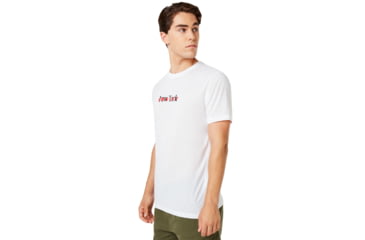 Image of Oakley New York Short Sleeve Tee - Mens, White, XXL, 457788-100-XXL