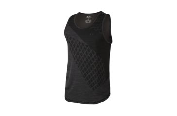 Image of Oakley Next Gfx Tank - Mens, Jet Black Heather, 2XL 433547-01S-XXL