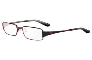 Image of Oakley Noteworthy 50mm Matte Berry Progressive Vision Prescription Eyeglasses OX3094-0350