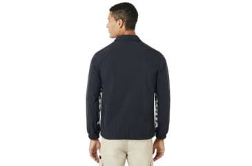 Image of Oakley Nylon Icon Coach Jacket - Mens, Blackout, Extra Large 412566-02E-XL
