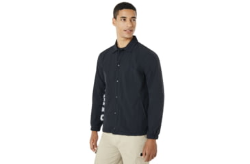 Image of Oakley Nylon Icon Coach Jacket - Mens, Blackout, Extra Large 412566-02E-XL