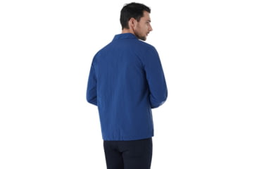 Image of Oakley Nylon Icon Coach Jacket - Mens, Dark Blue, Medium, 412566-609-M
