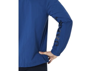 Image of Oakley Nylon Icon Coach Jacket - Mens, Dark Blue, Medium, 412566-609-M